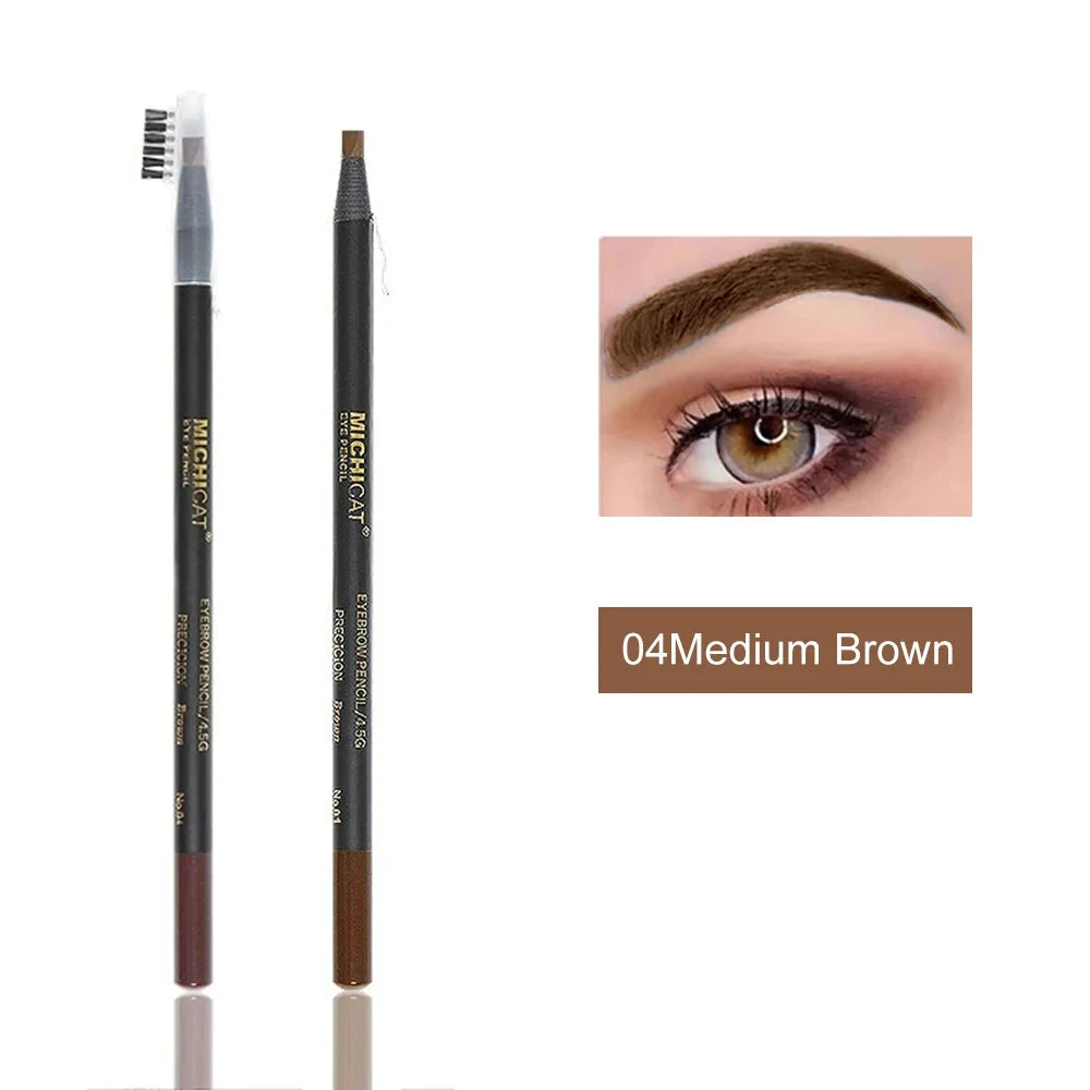 Waterproof Eyebrow Pencil Microblading Pen 6 Colors Long Lasting