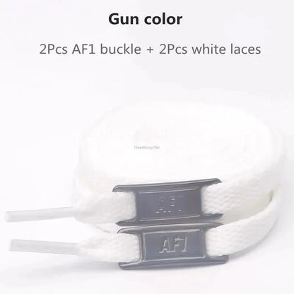 Original AF1 Shoelaces Combination White Flats Laces and Shoe Decoration Suit Sneaker Shoelace Air Force One Shoes Accessories