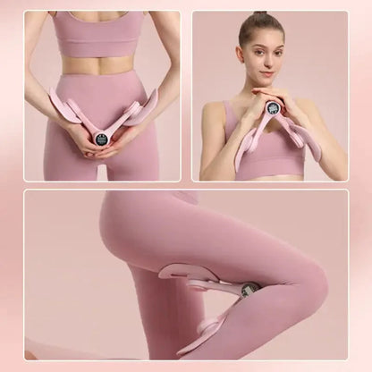 Non-Slip Comfortable Pelvic Floor Muscle Trainer Thigh Exerciser Leg Trainer For Postpartum Recovery Leg &amp; Butt Training