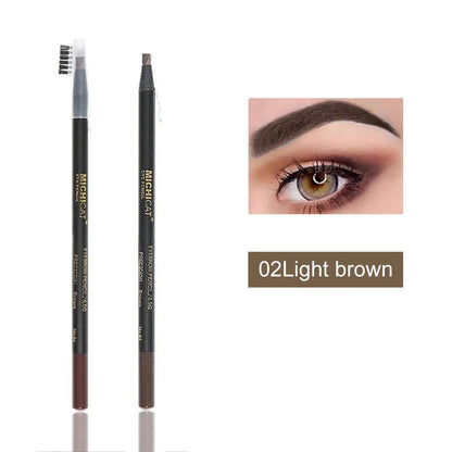 Waterproof Eyebrow Pencil Microblading Pen 6 Colors Long Lasting