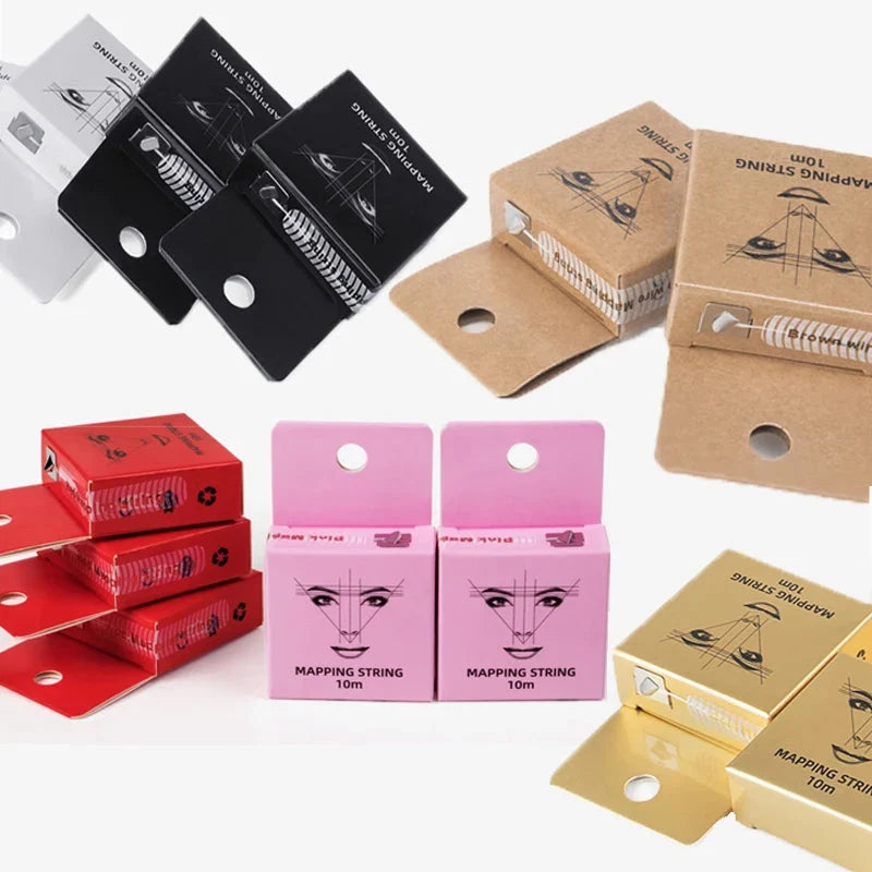 PMU Brow Mapping String 10m Pre-Inked Thread – view 2