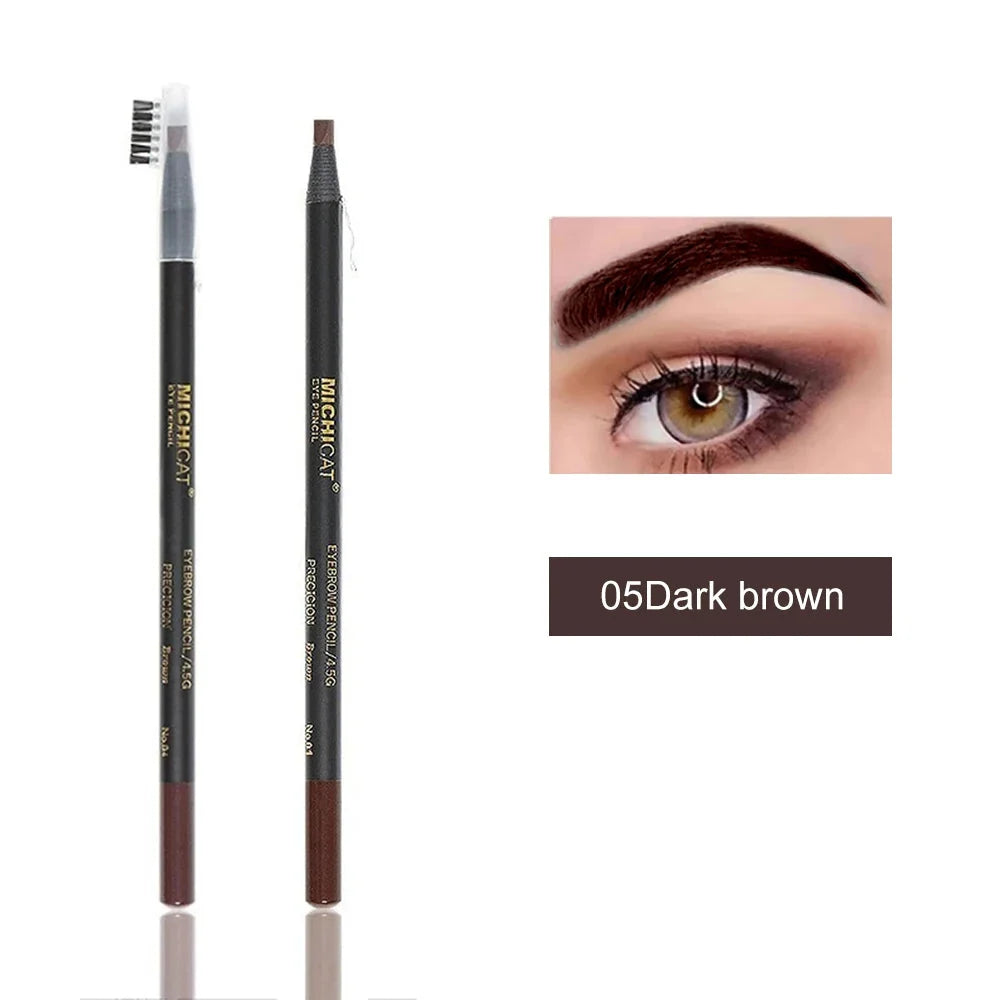 Waterproof Eyebrow Pencil Microblading Pen 6 Colors Long Lasting