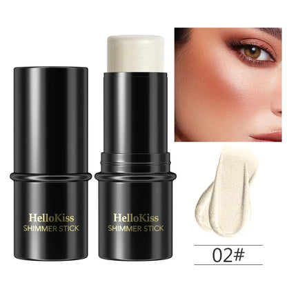 Highlighting&amp;Bronzer Stick Face Brightening Blusher Rouge Concealer Pen Long Lasting Corrector Nose Shadow Contouring Cosmetics