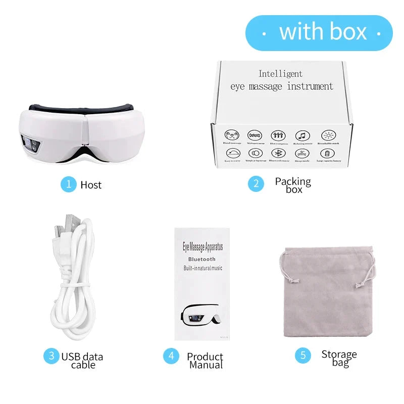 Bluetooth Eye Massager with Air Compression &amp; Music – 4 Modes – view 6