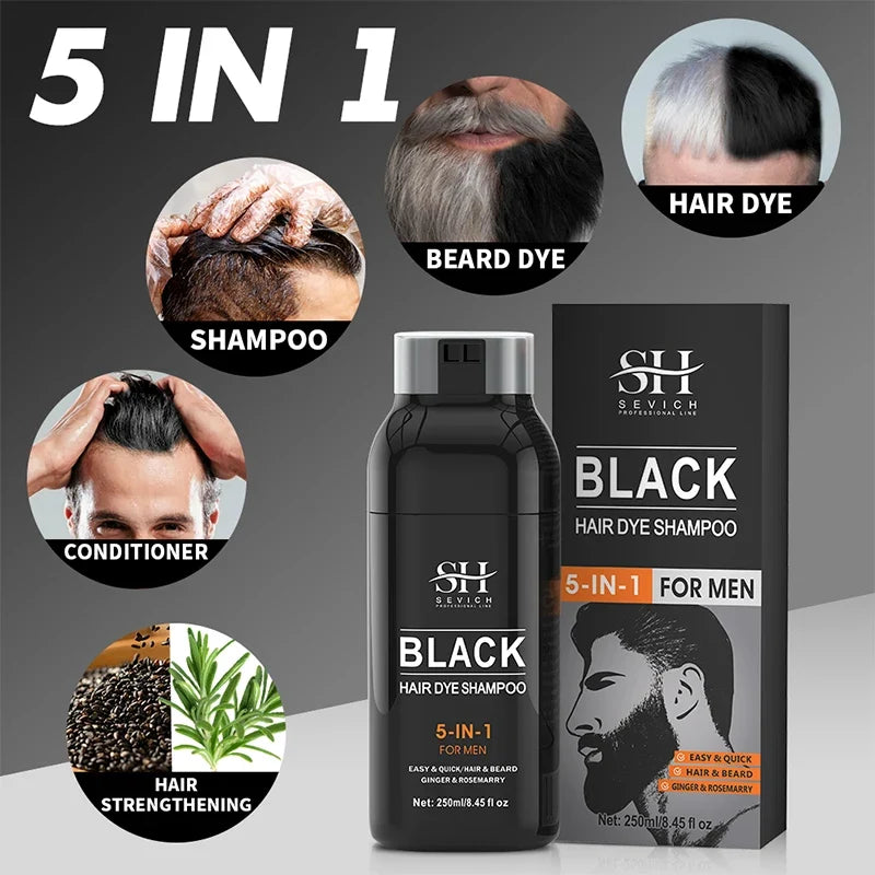 Sevich 5-in-1 Hair Dye Shampoo-0