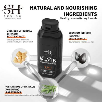 Sevich 5-in-1 Hair Dye Shampoo-4