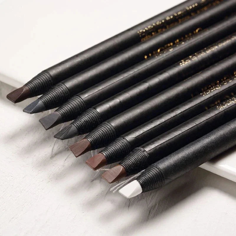 Waterproof Eyebrow Pencil Microblading Pen 6 Colors Long Lasting