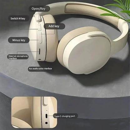 Bluetooth 5.3 Over-Ear Headphones – Foldable, TF/AUX, Mic – view 4