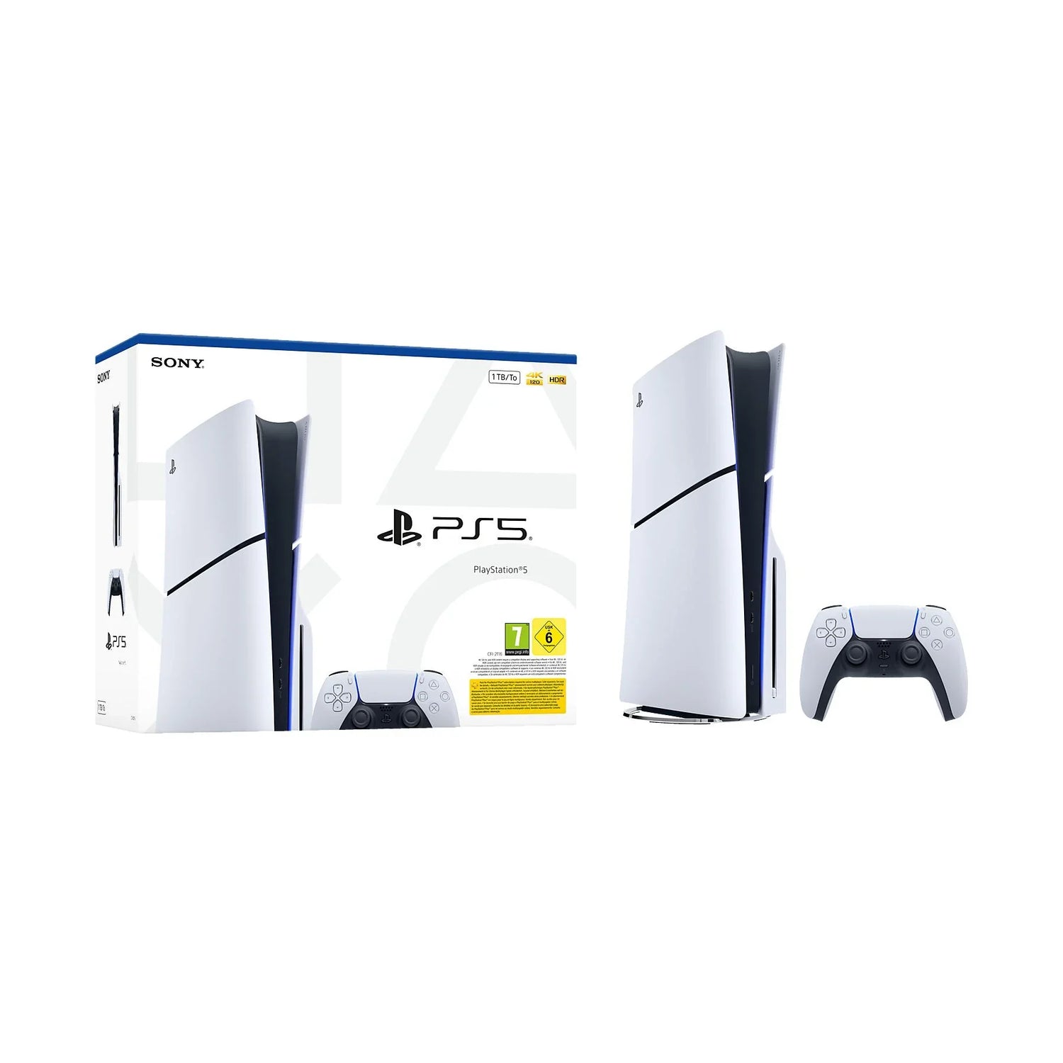 Sony PlayStation 5 Slim 1TB Disc Edition