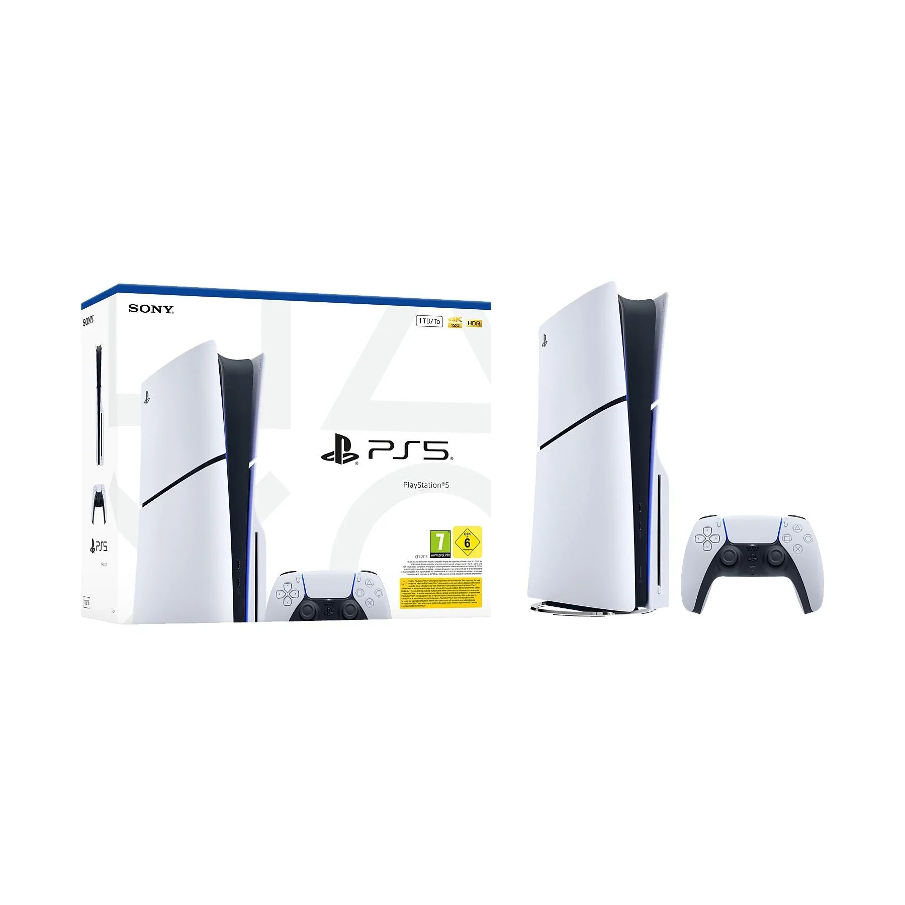 Sony PlayStation 5 Slim 1TB Disc Edition