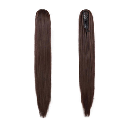 Synthetic Ponytail Hair Extension Blonde