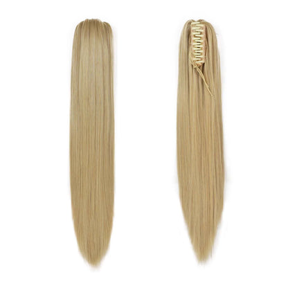 Synthetic Ponytail Hair Extension Blonde