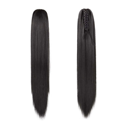 Synthetic Ponytail Hair Extension Blonde