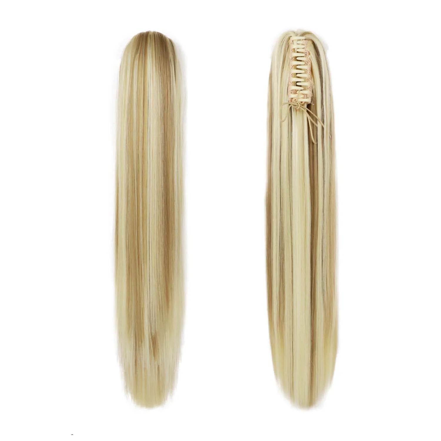 Synthetic Ponytail Hair Extension Blonde