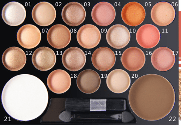 The Novo Eyeshadow &amp; Glitter Palette Set-1