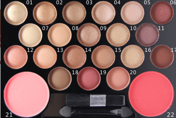 The Novo Eyeshadow &amp; Glitter Palette Set-2