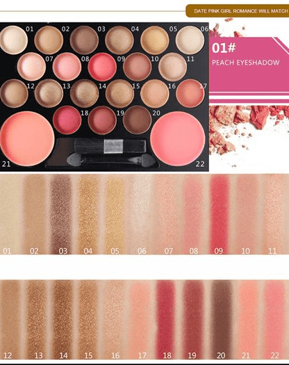 The Novo Eyeshadow &amp; Glitter Palette Set-3