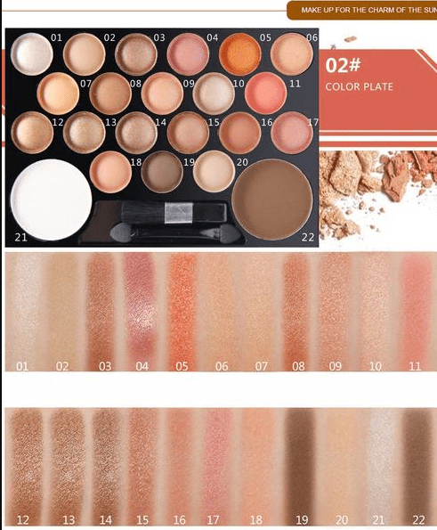 The Novo Eyeshadow &amp; Glitter Palette Set-4