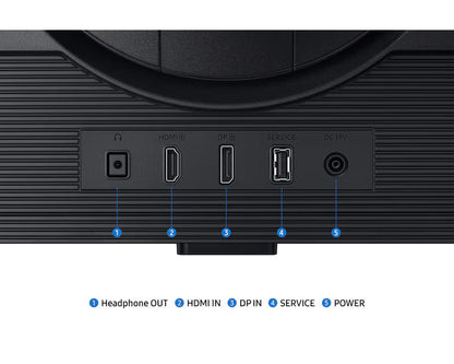 Samsung Odyssey G6 G60F 27" QHD 350Hz Gaming Monitor – view 4