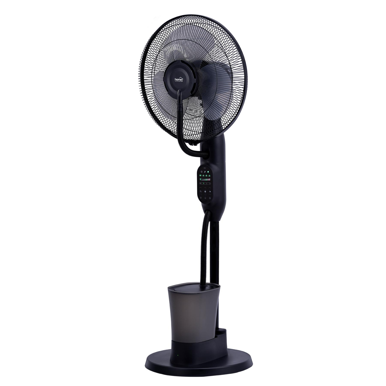 HOME SFM43BK Standventilator mit Luftbefeuchtung 40cm 75W