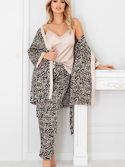 Short bathrobe model 215549 Donna