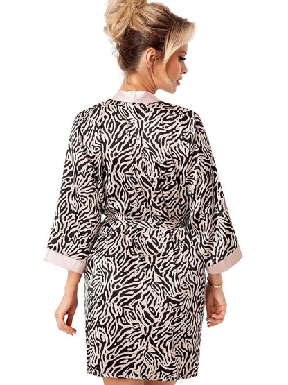 Short bathrobe model 215549 Donna