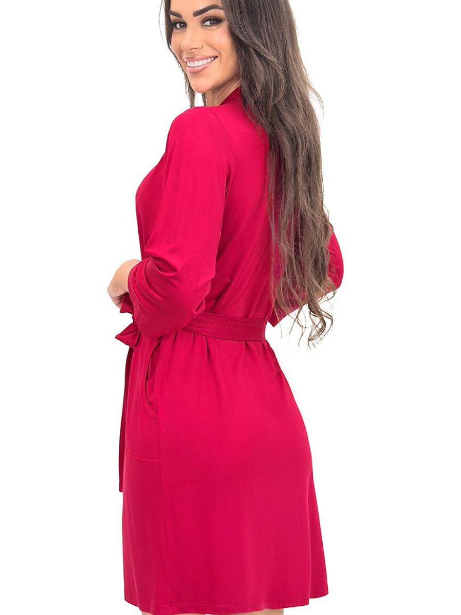 Short bathrobe model 228615 Donna