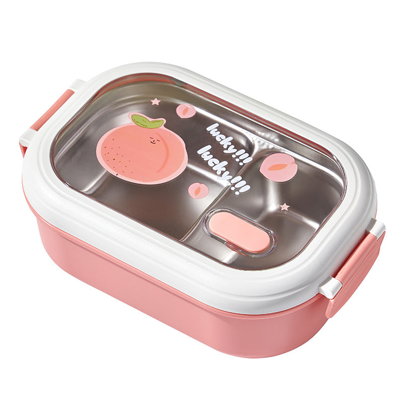Edelstahl Lunchbox für Schule ca. 1000 ml