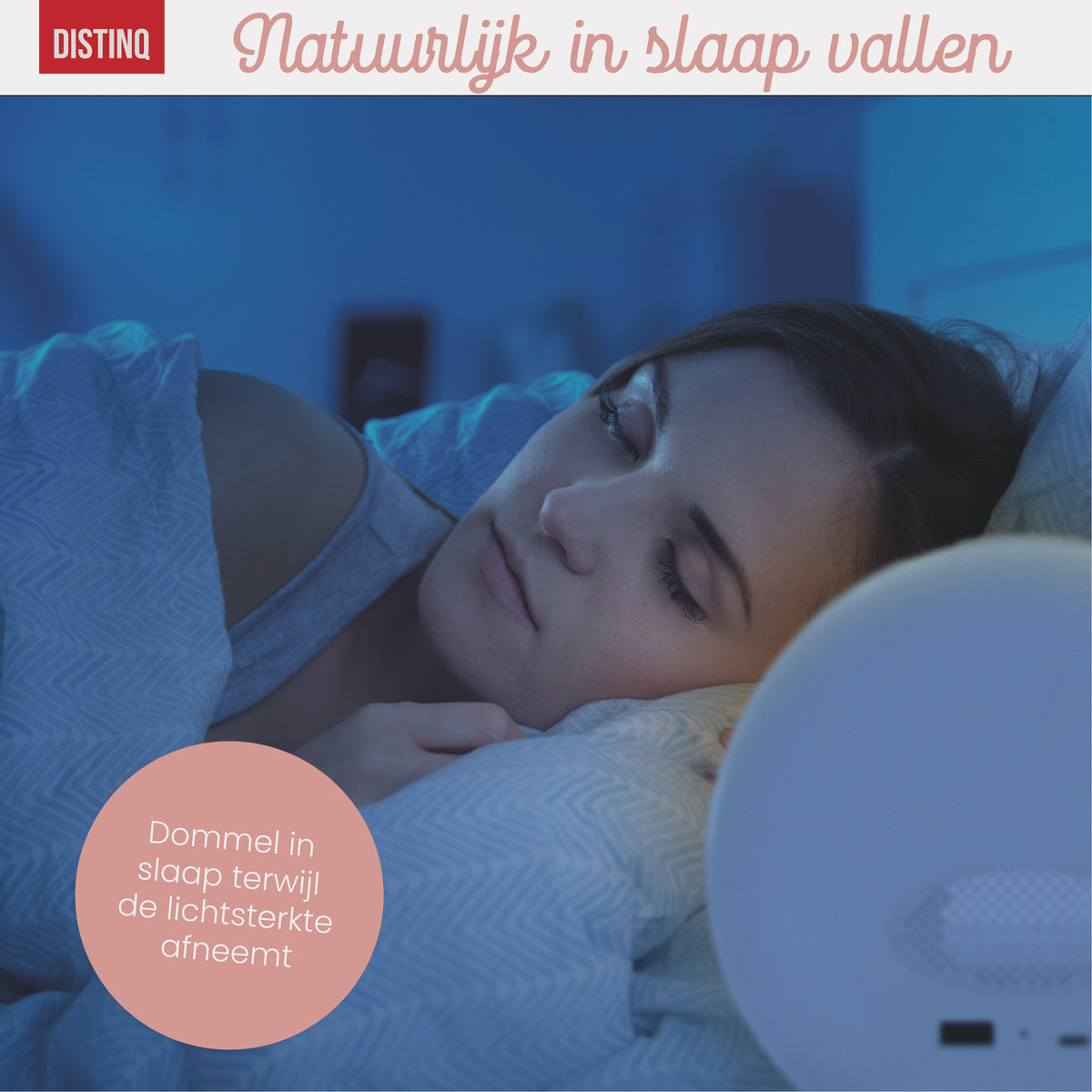 DistinQ Wake-Up Light White