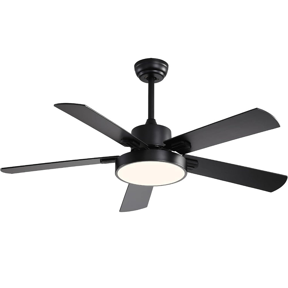 Ceiling Fan with Light, Remote &amp; Reversible Motor