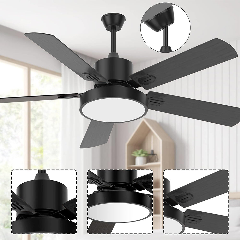Ceiling Fan with Light, Remote &amp; Reversible Motor – view 3