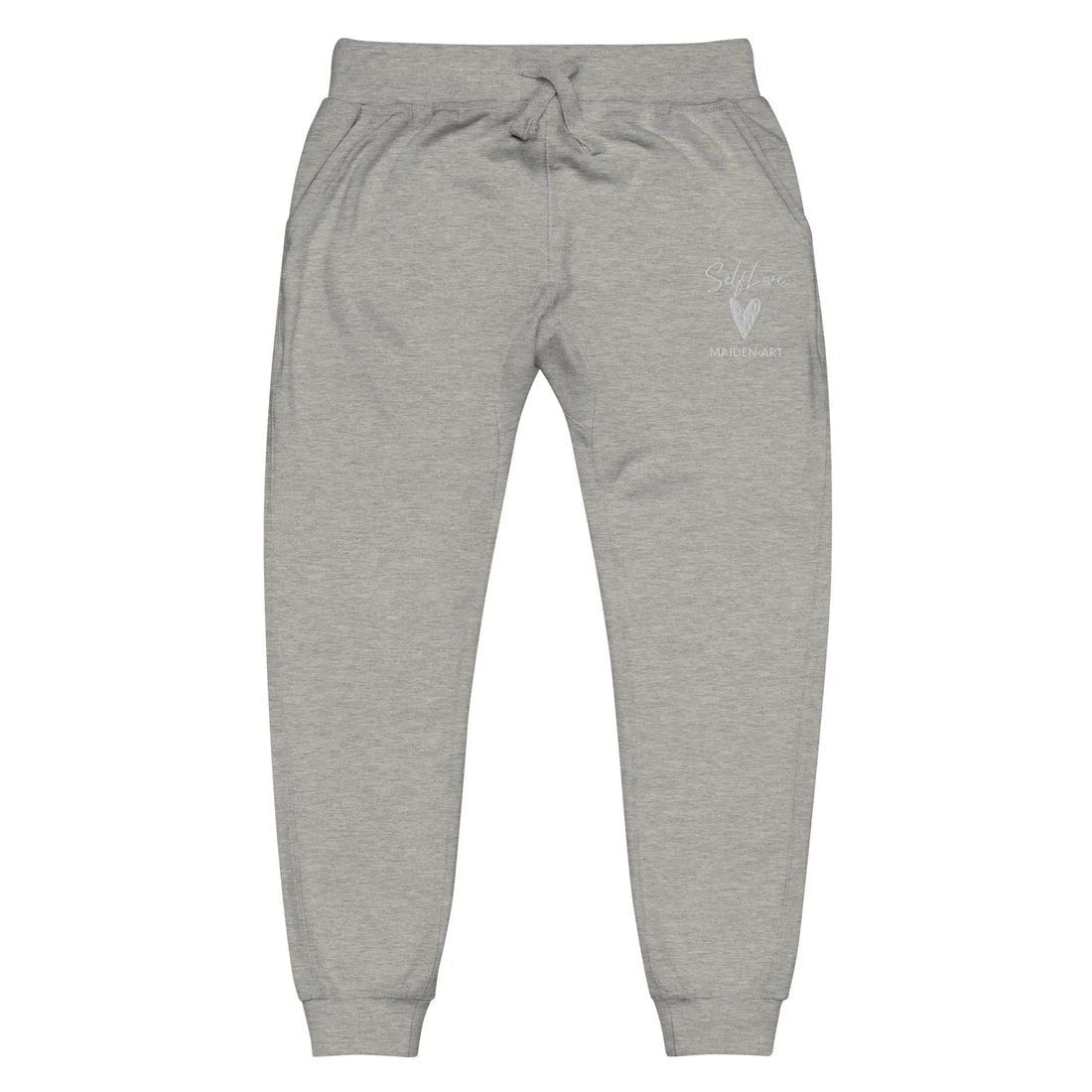 Self Love Unisex fleece sweatpants with Embroidery fashion sweatpants